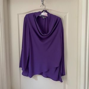 NY Collection Handkerchief Hem Top